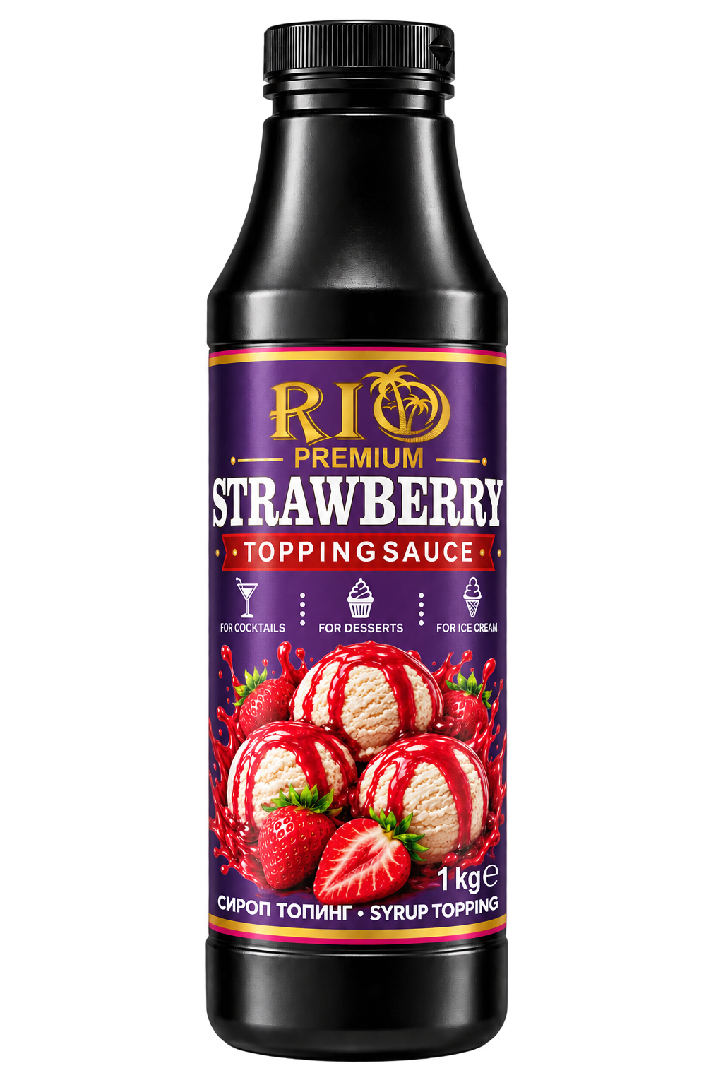 RIO Strawberry Topping Sauce 1 kg